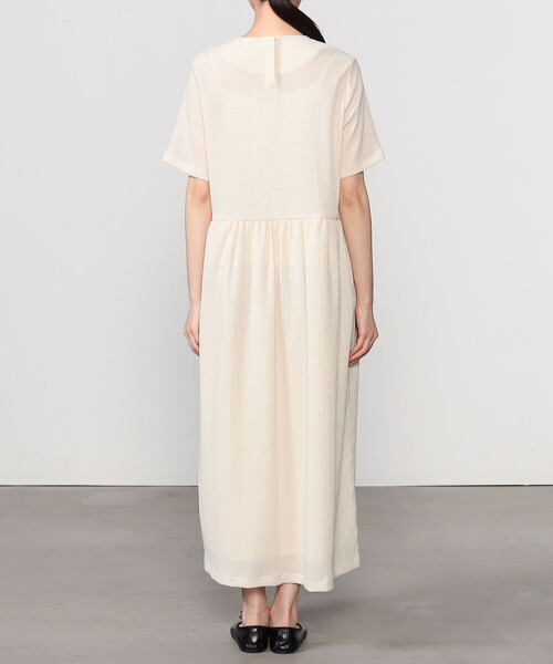 Bshop eunoia キルト サイドボタンワンピース Bshop（ビショップ）の「eunoia | キルト サイドボタン