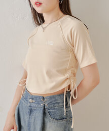 Chico（チコ）の「【新色追加】ラグランパイピングチビT（Tシャツ/カットソー）」