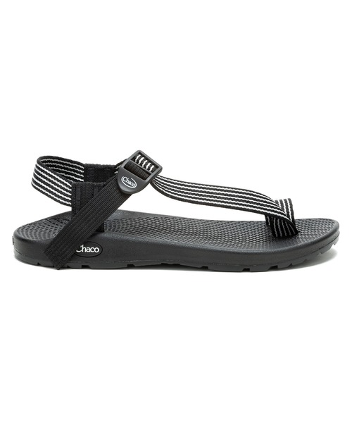 Chaco(チャコ)の「CHACO/チャコ BODHI/ボーディ(サンダル・レディース・ブラック×ホワイト・25.0cm/24.0cm/23.0cm)」の1枚目の写真