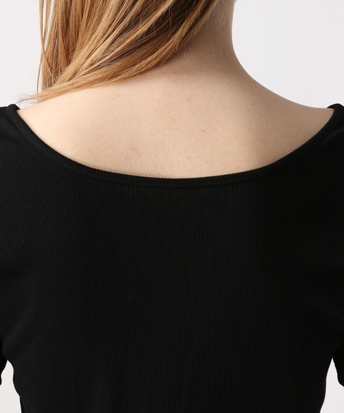 FOREVER 21(フォーエバー トゥエンティーワン)の「【2024SS】チビリボンTシャツ(Tシャツ/カットソー・レディース・オフホワイト/ブルー/ブラック・SMALL/MEDIUM)」の10枚目の写真