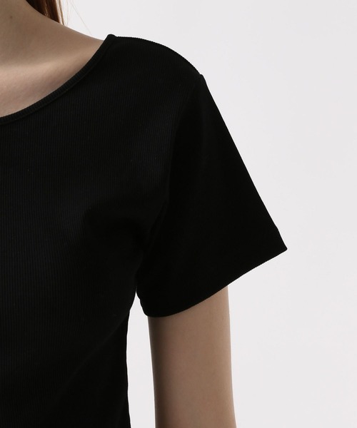 FOREVER 21(フォーエバー トゥエンティーワン)の「【2024SS】チビリボンTシャツ(Tシャツ/カットソー・レディース・オフホワイト/ブルー/ブラック・SMALL/MEDIUM)」の8枚目の写真