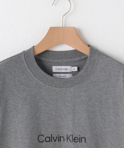 Calvin Klein(カルバン・クライン)の「【Calvin Klein / カルバン クライン】SS STANDARD LOGO TEE(Tシャツ/カットソー・メンズ・ホワイト/ブラック/チャコールグレー/ブラック系その他/パープル・LARGE/MEDIUM/SMALL)」の7枚目の写真