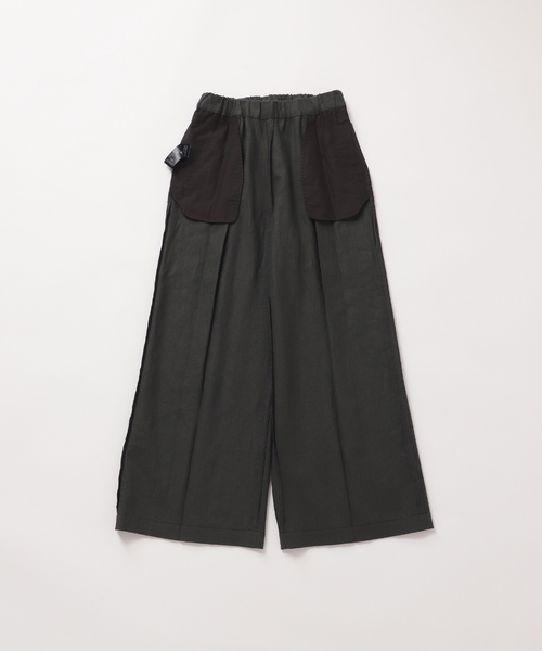 plage(プラージュ)の「Linen Relax Wide パンツ(その他パンツ・レディース・アイボリー/チャコールグレー/ホワイト/グリーン・34/36/38)」の19枚目の写真