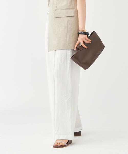 plage Linen Relax パンツ　プラージュ　リネンリラックスパンツ セール】Linen Relax Wide パンツ（その他パンツ）｜Plage