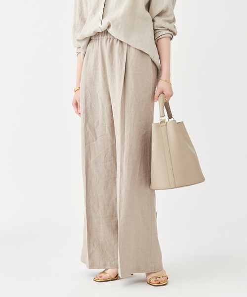 セール】Linen Relax Wide パンツ（その他パンツ）｜Plage