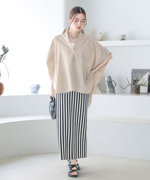 とあちページ LEPSIM｜切り替えポンチョシャツ | Rakuten Fashion(楽天