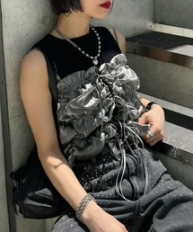 PAGEBOY | <高畠百加着用アイテム>2WAYグロッシービスチェ(その他トップス)