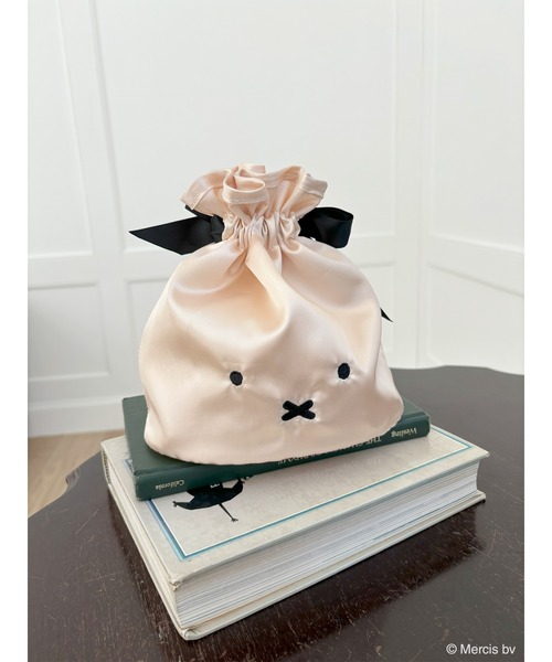 MIIA（ミーア）の「miffy 2way巾着バッグ（ショルダーバッグ・レディース・オフホワイト/ブルー/ブラック・FREE）」の14枚目の写真