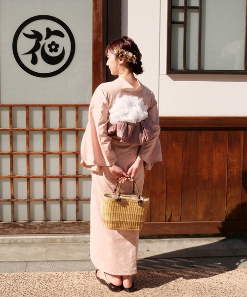 muguet 浴衣 兵児帯 muguet（ミュゲ）の「浴衣 / 3点セット / 兵児帯（浴衣）」 - WEAR