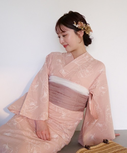 muguet 浴衣 兵児帯 muguet（ミュゲ）の「浴衣 / 3点セット / 兵児帯（浴衣）」 - WEAR
