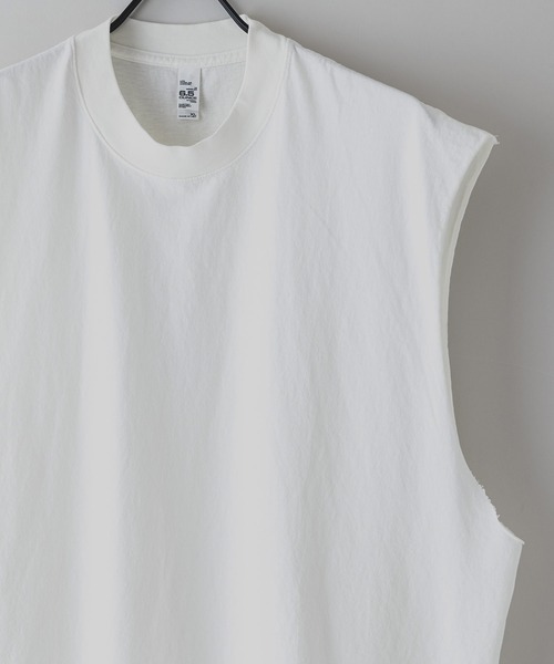 LOS ANGELES APPAREL（ロサンゼルスアパレル）の「【LOS ANGELES APPAREL /ロサンゼルスアパレル】 L-1865GD 6.5OZ SLEEVELESS TEE 6.5オンス スリーブレス TEEシャツ（Tシャツ/カットソー・メンズ・ブラック/ホワイト・X-LARGE/LARGE/MEDIUM）」の14枚目の写真