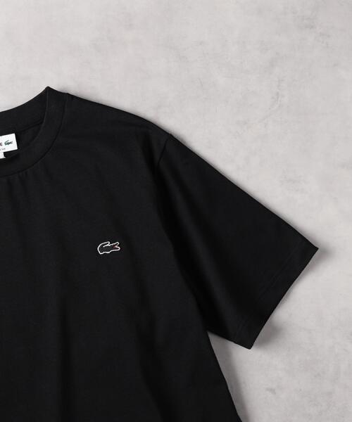 LACOSTE（ラコステ）の「LACOSTE(ラコステ)ワンポイントTシャツ（Tシャツ/カットソー・メンズ・ブラック/ベージュ/ホワイト・M/L/XL/S）」の21枚目の写真