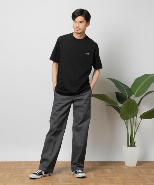 LACOSTE（ラコステ）の「LACOSTE(ラコステ)ワンポイントTシャツ（Tシャツ/カットソー・メンズ・ブラック/ベージュ/ホワイト・M/L/XL/S）」の18枚目の写真