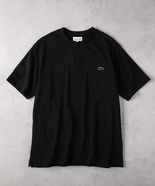 LACOSTE（ラコステ）の「LACOSTE(ラコステ)ワンポイントTシャツ（Tシャツ/カットソー・メンズ・ブラック/ベージュ/ホワイト・M/L/XL/S）」の17枚目の写真