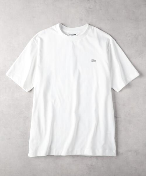 LACOSTE（ラコステ）の「LACOSTE(ラコステ)ワンポイントTシャツ（Tシャツ/カットソー・メンズ・ブラック/ベージュ/ホワイト・M/L/XL/S）」の12枚目の写真