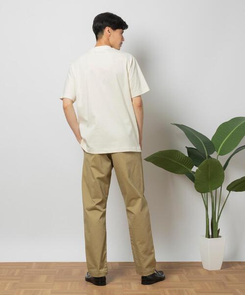 LACOSTE（ラコステ）の「LACOSTE(ラコステ)ワンポイントTシャツ（Tシャツ/カットソー・メンズ・ブラック/ベージュ/ホワイト・M/L/XL/S）」の8枚目の写真