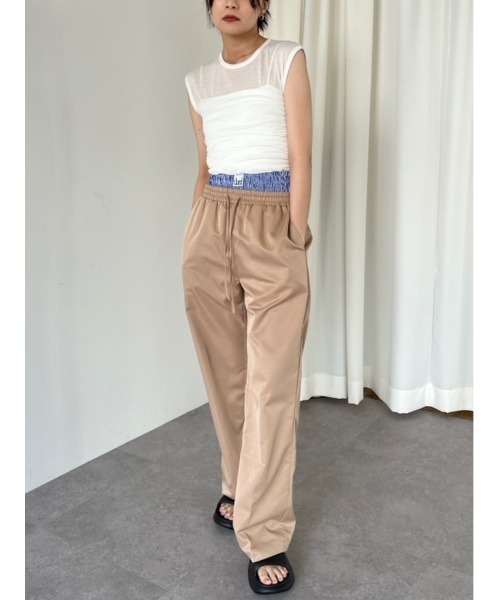 duei(デュイ)の「ビスチェセットレイヤードノースリーブトップス(Tシャツ/カットソー・レディース・オフホワイト/ブラック・FREE)」の21枚目の写真