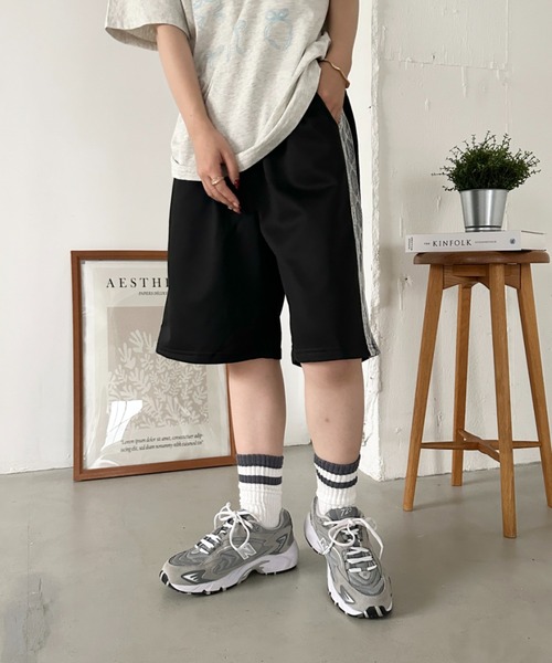 CLEA(クレア)の「サイドレースハーフパンツ(その他パンツ・レディース・ブラック/ホワイト・FREE)」の20枚目の写真