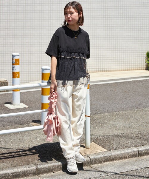 FREAK'S STORE（フリークスストア）の「チュールドッキングTシャツ