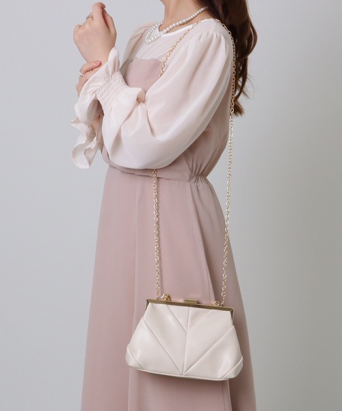 CORSIA ITALY★ラメ加工カーフでリュクスな3wayショルダーBAG CORSIA ITALY☆ラメ加工カーフでリュクスな3wayショルダーBAG