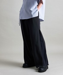 JUNRED | 【 セットアップ対応 】ドライドレープ　サイドジップデザイン パンツ(その他パンツ)