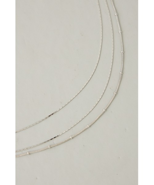 crie conforto(クリーコンフォルト)の「トリプルチェーンネックレス(ネックレス・レディース・ゴールド/シルバー系その他・FREE)」の8枚目の写真