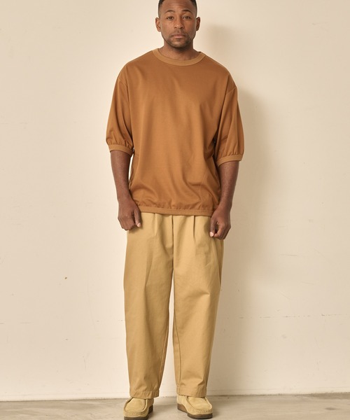 Kelen（ケレン）の「「KELEN MENS/ケレン メンズ」2タックコクーントラウザー（その他パンツ・メンズ・ブラック/ライトベージュ/ベージュ・40/38/42）」の5枚目の写真