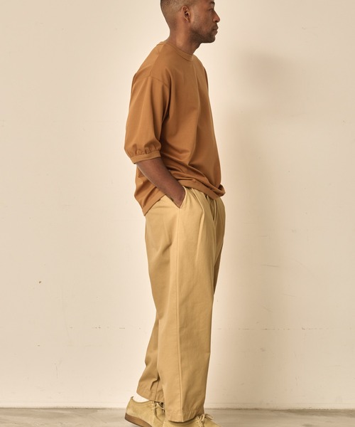 Kelen（ケレン）の「「KELEN MENS/ケレン メンズ」2タックコクーントラウザー（その他パンツ・メンズ・ブラック/ライトベージュ/ベージュ・40/38/42）」の6枚目の写真