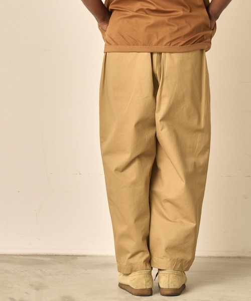Kelen（ケレン）の「「KELEN MENS/ケレン メンズ」2タックコクーントラウザー（その他パンツ・メンズ・ブラック/ライトベージュ/ベージュ・40/38/42）」の10枚目の写真
