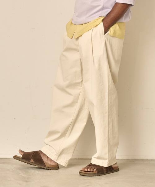 Kelen（ケレン）の「「KELEN MENS/ケレン メンズ」2タックコクーントラウザー（その他パンツ・メンズ・ブラック/ライトベージュ/ベージュ・40/38/42）」の19枚目の写真