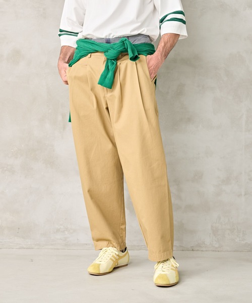 Kelen（ケレン）の「「KELEN MENS/ケレン メンズ」2タックコクーントラウザー（その他パンツ・メンズ・ブラック/ライトベージュ/ベージュ・40/38/42）」の20枚目の写真