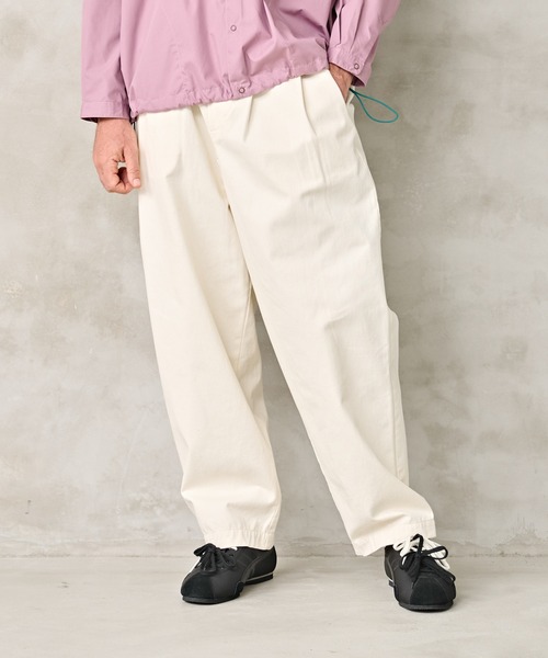 Kelen（ケレン）の「「KELEN MENS/ケレン メンズ」2タックコクーントラウザー（その他パンツ・メンズ・ブラック/ライトベージュ/ベージュ・40/38/42）」の21枚目の写真