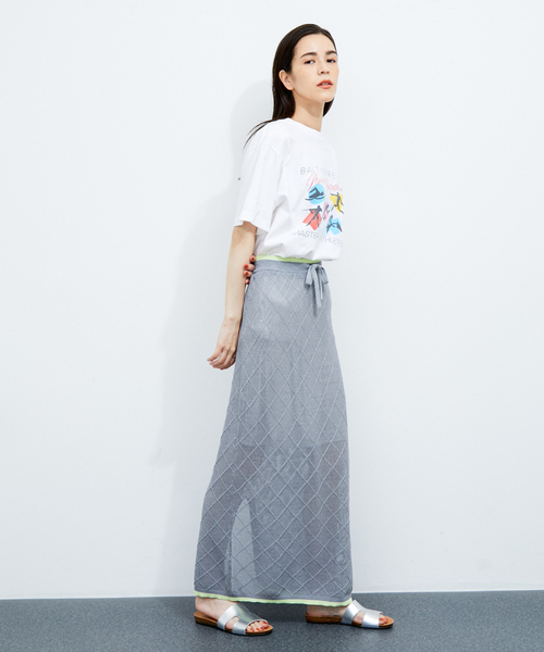 GOOD ROCK SPEED(グッドロックスピード)の「【GOOD ROCK SPEED】ORIGINAL Sports Print Tee(Tシャツ/カットソー・レディース・ホワイト・FREE)」の4枚目の写真