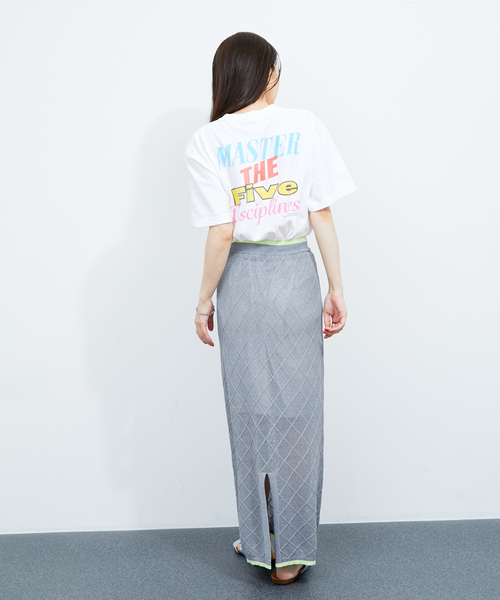 GOOD ROCK SPEED(グッドロックスピード)の「【GOOD ROCK SPEED】ORIGINAL Sports Print Tee(Tシャツ/カットソー・レディース・ホワイト・FREE)」の5枚目の写真