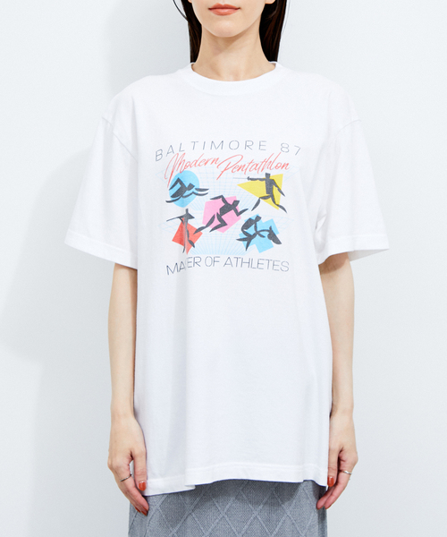 tシャツ 「GOOD ROCK SPEED」ORIGINAL Sports Print Tee レディース GOOD ROCK SPEED】ORIGINAL Sports Print Tee（Tシャツ