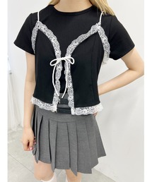 レースキャミセットTシャツ