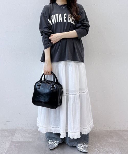 セール】WEB限定 アソートロゴBIGロンT 143364（Tシャツ