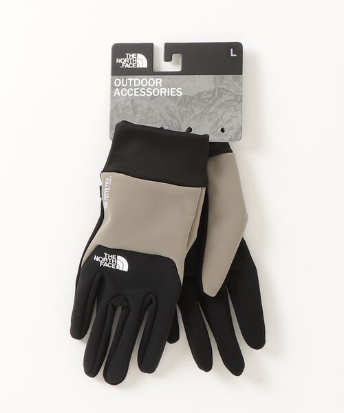 THE NORTH FACE(ザノースフェイス)の「THE NORTH FACE Windstopper Etip Glove / ザ・ノース・フェイス ウィンドストッパー イーチップ グローブ(手袋・メンズ・グレー/ブラウン・M/L)」の2枚目の写真