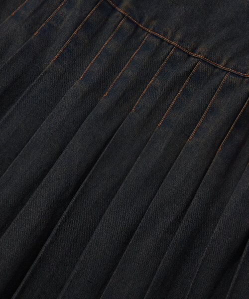 WHO'S WHO gallery（フーズフーギャラリー）の「プリーツミディスカート（スカート・レディース・ブラック/ネイビー・FREE）」の15枚目の写真