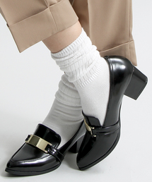 WEGO | WEGO/プレートポインテッドローファー(ドレスシューズ)