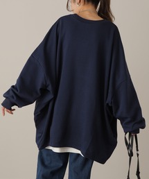 ぽわん袖スウェット