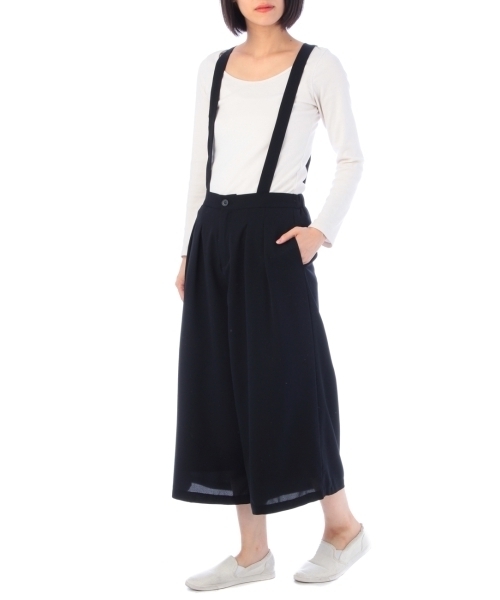 THE SHOP TK （ザ ショップ ティーケー ）の「ジョーゼットガウチョパンツ（その他パンツ・レディース・グリーン/ブルー/ブラウン・99）」の3枚目の写真