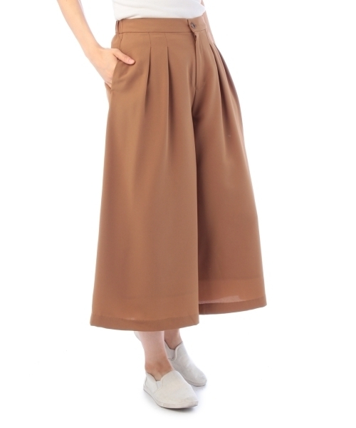 THE SHOP TK （ザ ショップ ティーケー ）の「ジョーゼットガウチョパンツ（その他パンツ・レディース・グリーン/ブルー/ブラウン・99）」の9枚目の写真