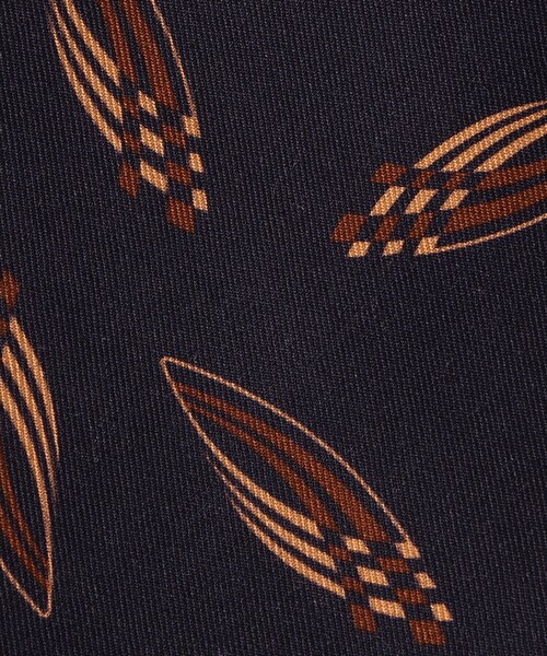 UNITED ARROWS（ユナイテッドアローズ）の「オーバル プリント ネクタイ（ネクタイ・メンズ・ダークブラウン・FREE）」の3枚目の写真