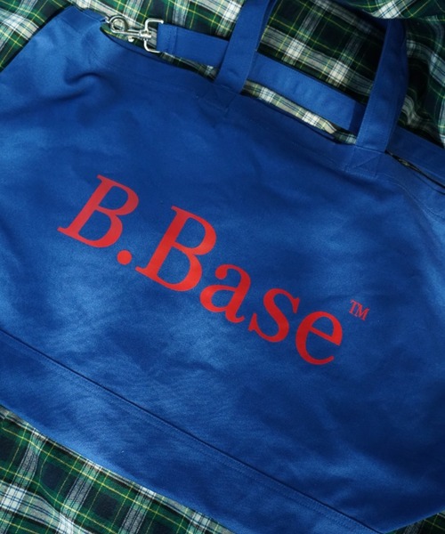 BROKEN BASE(ブロークンベース)の「2way B.Base big tote bag(トートバッグ・メンズ・キナリ/レッド/ネイビー/ブルー・フリー)」の18枚目の写真