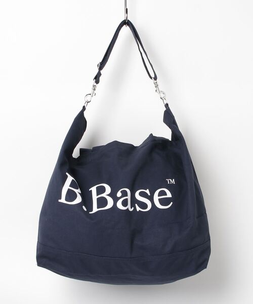 BROKEN BASE(ブロークンベース)の「2way B.Base big tote bag(トートバッグ・メンズ・キナリ/レッド/ネイビー/ブルー・フリー)」の12枚目の写真