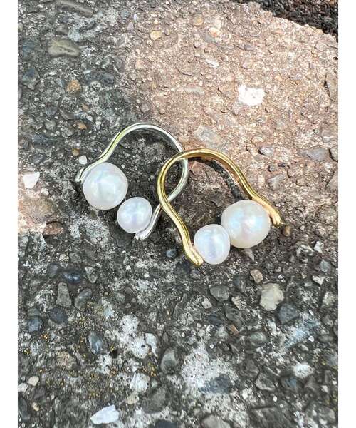 Ungrid（アングリッド）の「淡水パールデザインリング（リング・レディース・シルバー/ゴールド・FREE）」の5枚目の写真