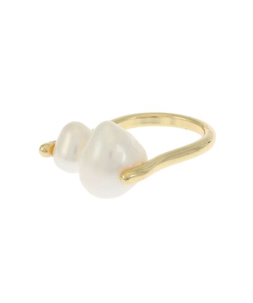 Ungrid（アングリッド）の「淡水パールデザインリング（リング・レディース・シルバー/ゴールド・FREE）」の10枚目の写真