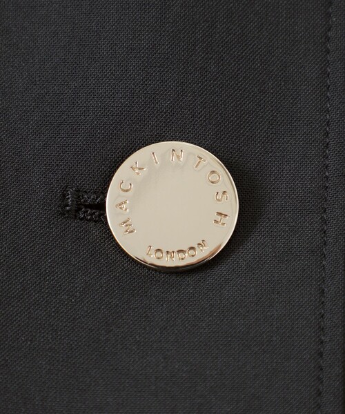 MACKINTOSH LONDON(マッキントッシュ ロンドン)の「マイクロピーチストレッチジャケット(テーラードジャケット・レディース・ベージュ/ブラック・40/38)」の13枚目の写真