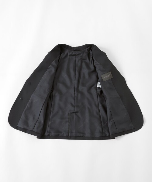 MACKINTOSH LONDON(マッキントッシュ ロンドン)の「マイクロピーチストレッチジャケット(テーラードジャケット・レディース・ベージュ/ブラック・40/38)」の14枚目の写真